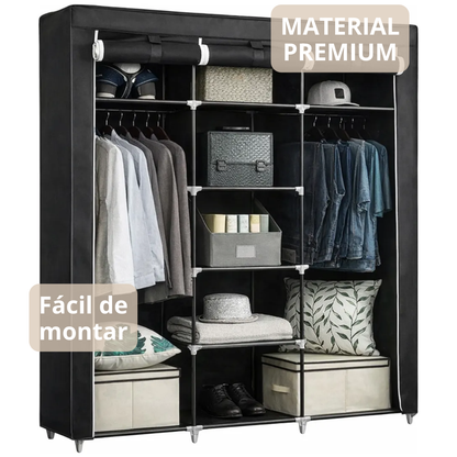 Armario 3 Puertas + Zapatera 9 Níveles - Oferta Exclusiva 2x1